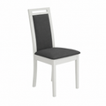 Chaise moderne bicolore en bois