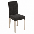 Chaise en bois clair avec options de tissu