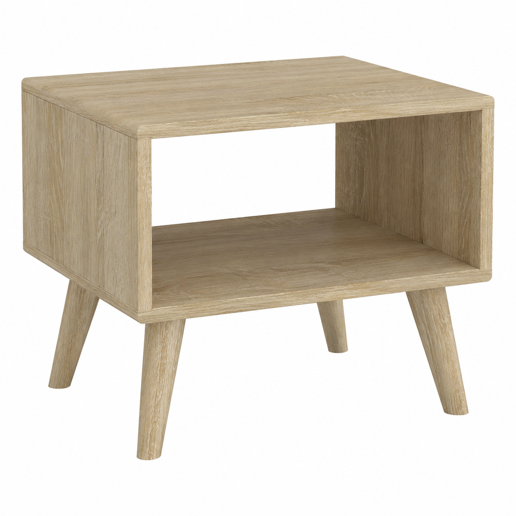 Table à manger extensible en bois de chêne, 78x80x120 cm