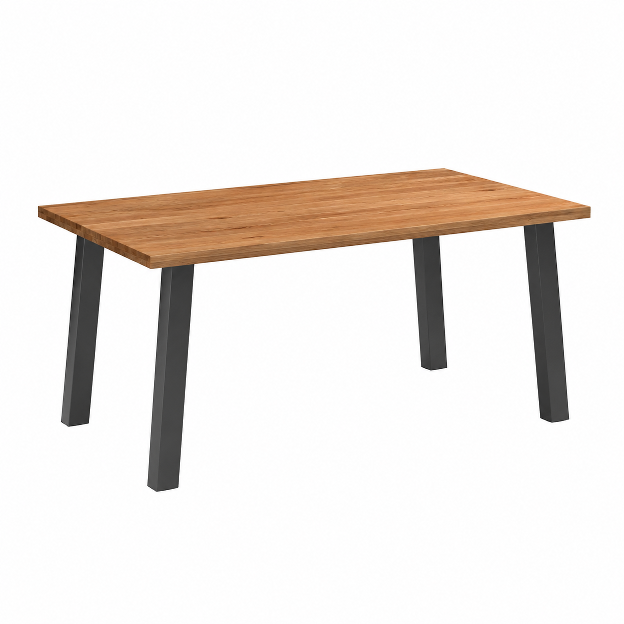 Table à manger rectangulaire en bois clair