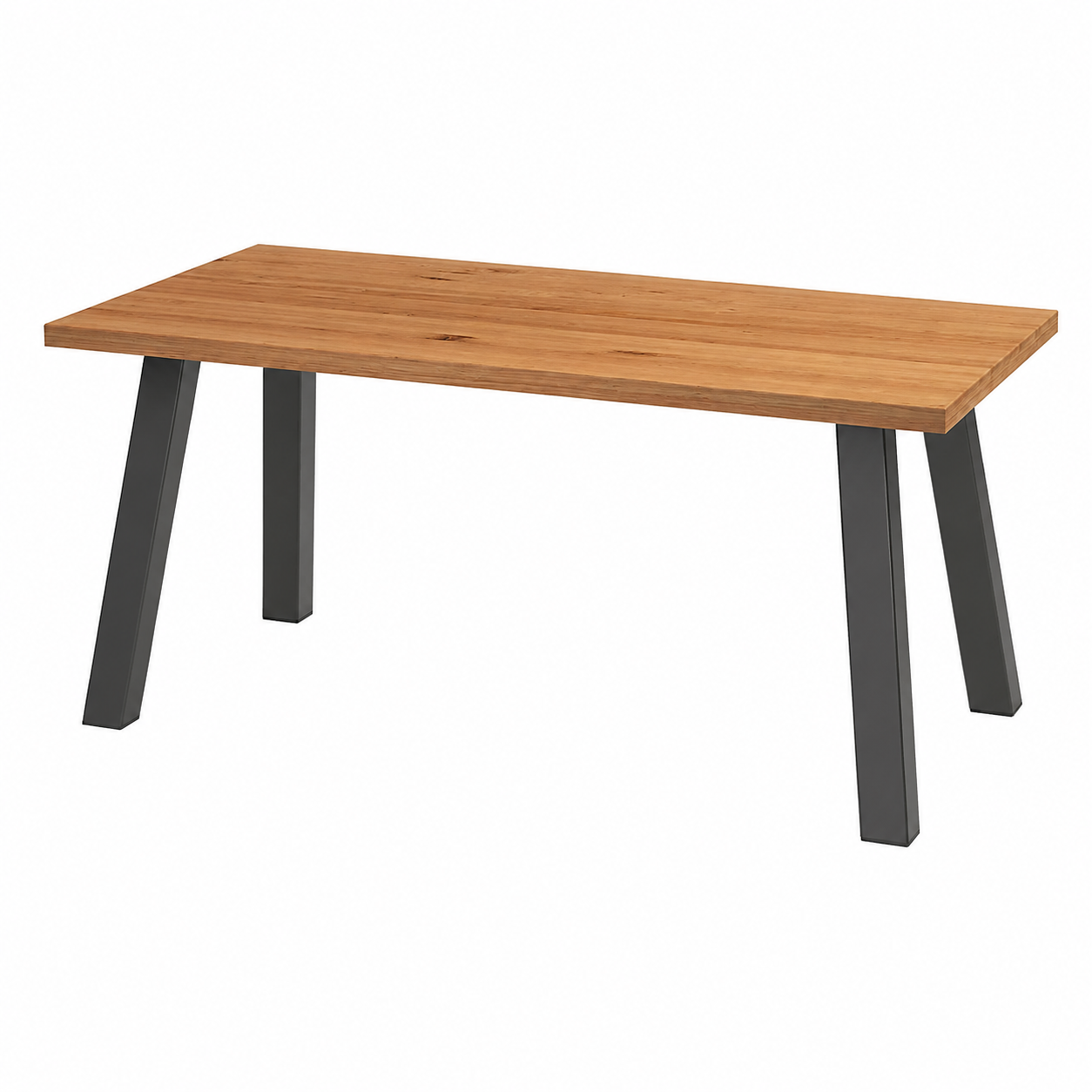 Table à manger rectangulaire en bois clair