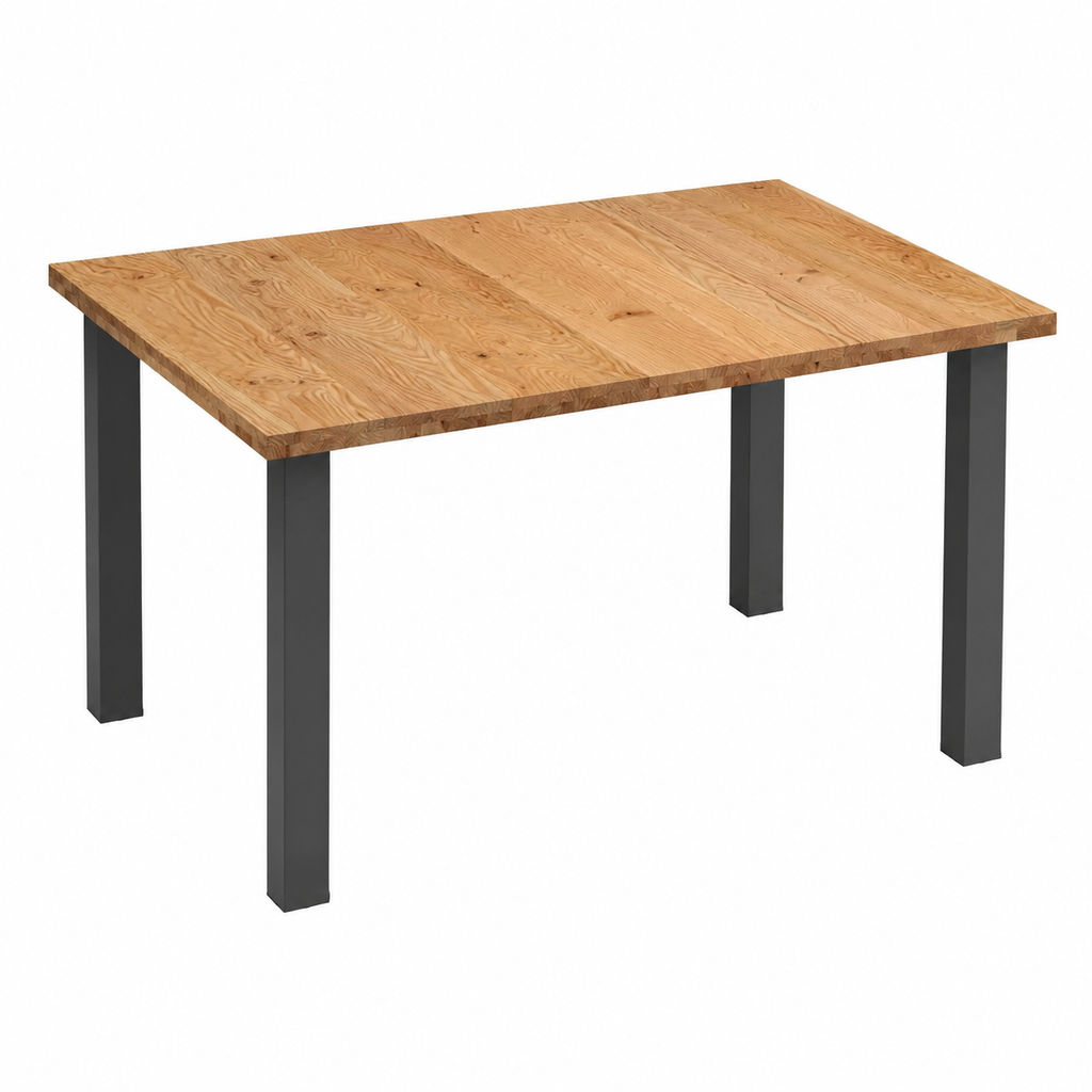 Table à manger rectangulaire en bois clair
