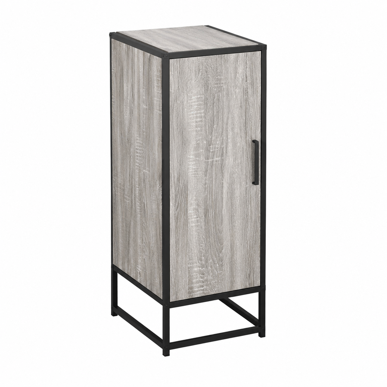 Buffet moderne gris sonoma en bois 94x35x76 cm