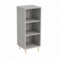 Buffet moderne gris effet béton 34,5x32,5x90 cm