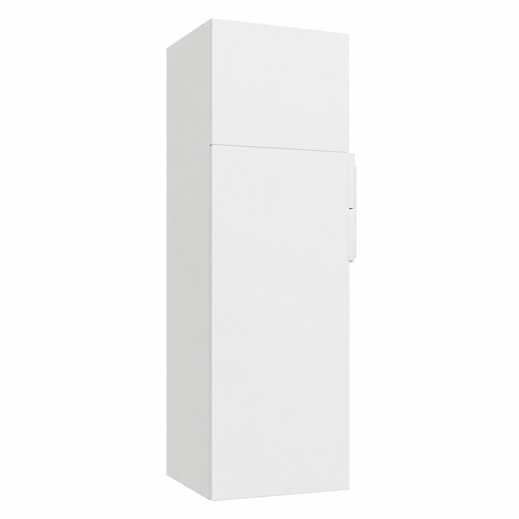 Armoire haute blanche en bois 40x42,5x124 cm