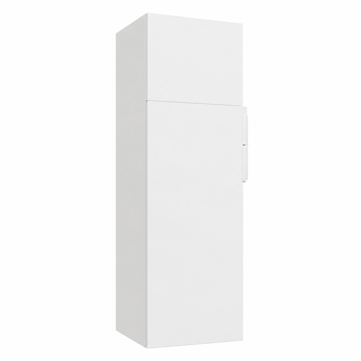 Armoire haute blanche en bois 40x42,5x124 cm